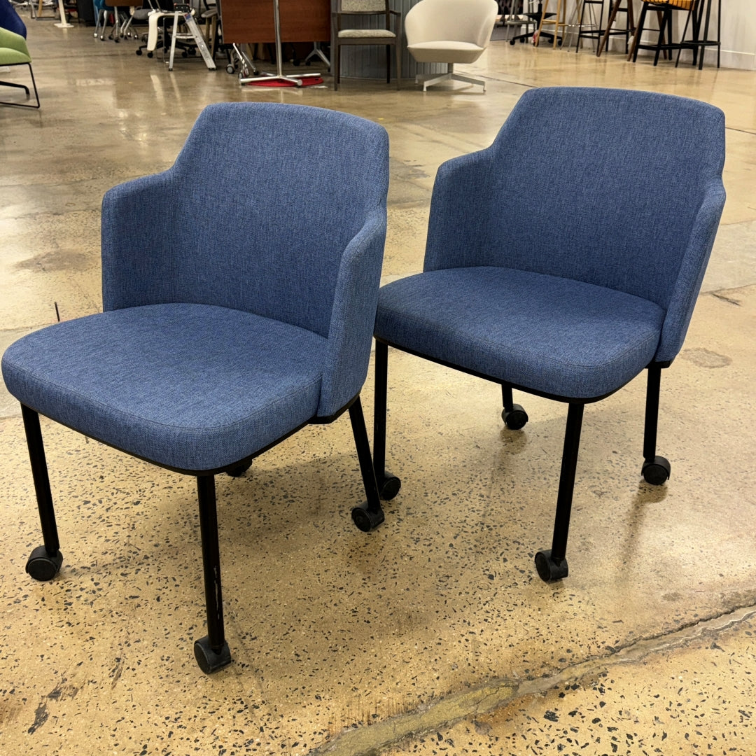 Remix Side Chair, Blue