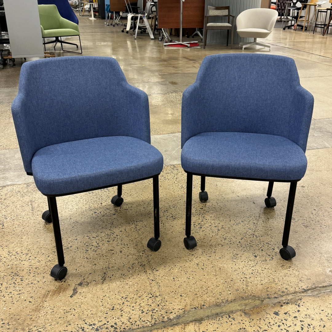 Remix Side Chair, Blue