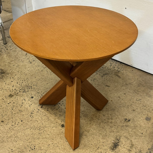 "Beck" 22 in. Round Wood End Table by OFS