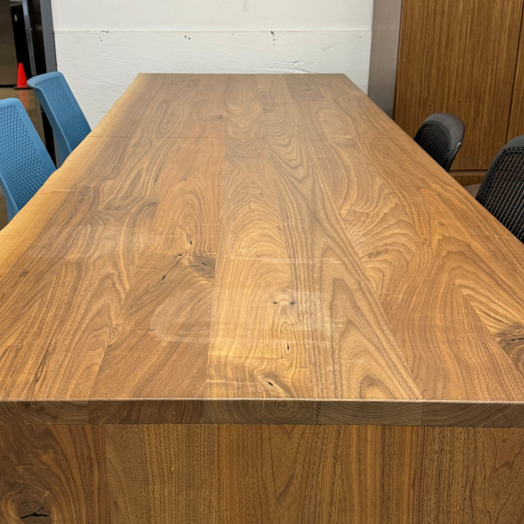 Hand Crafted Solid Walnut Bar Height Table