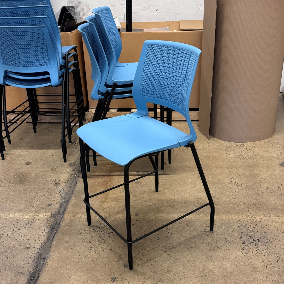 Sit On It Lumin Counter Stools, Blue (8)