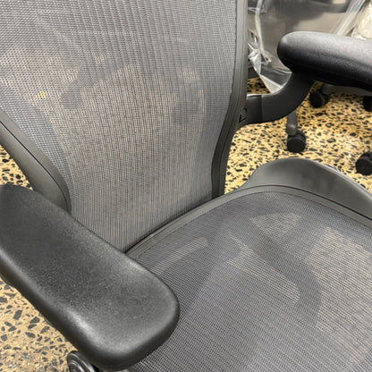 Aeron Chairs, B-Size, Graphite (12)