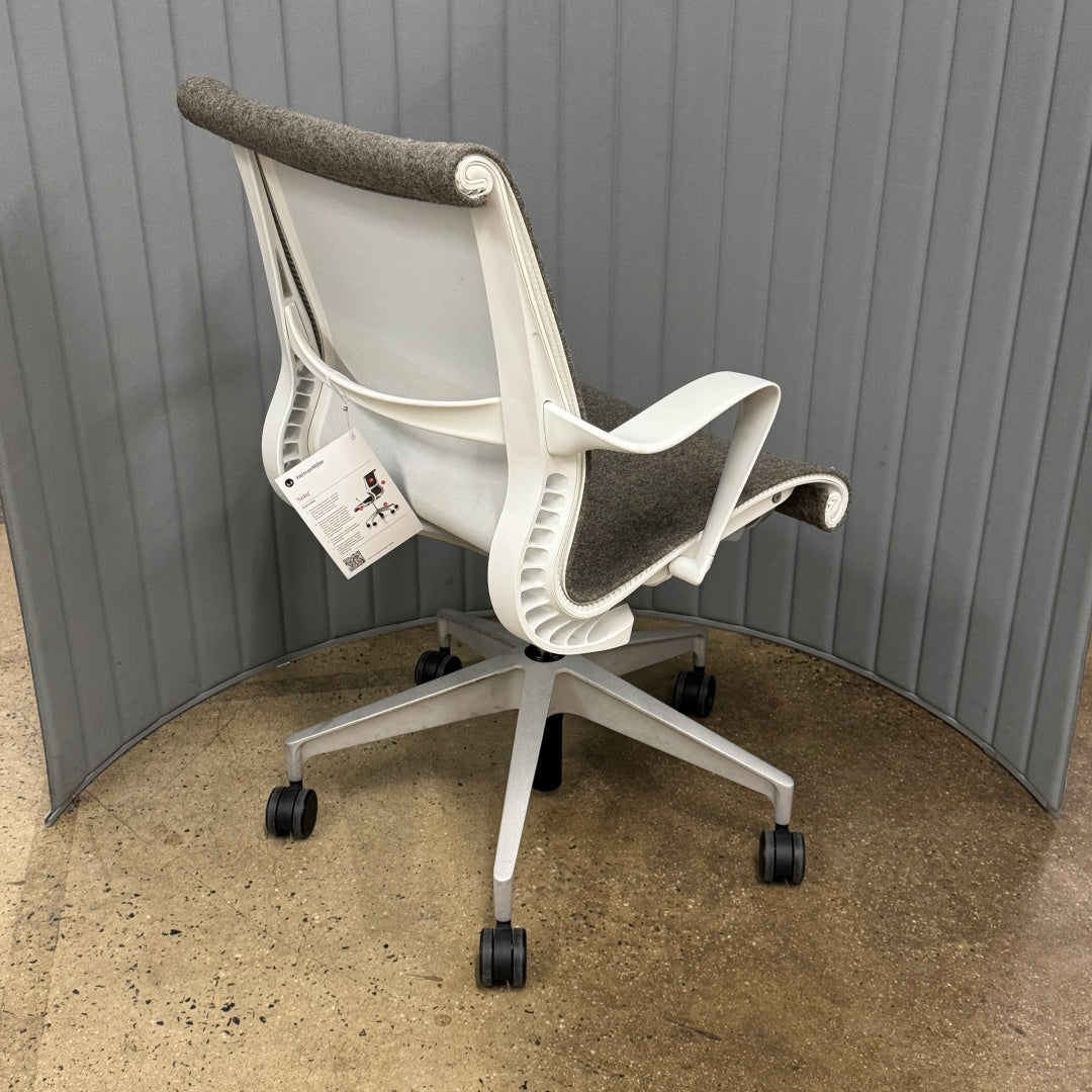 Setu Chairs - Grey Fabric (4)