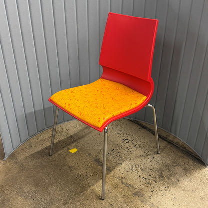 Knoll Gigi Chairs, Red (12)