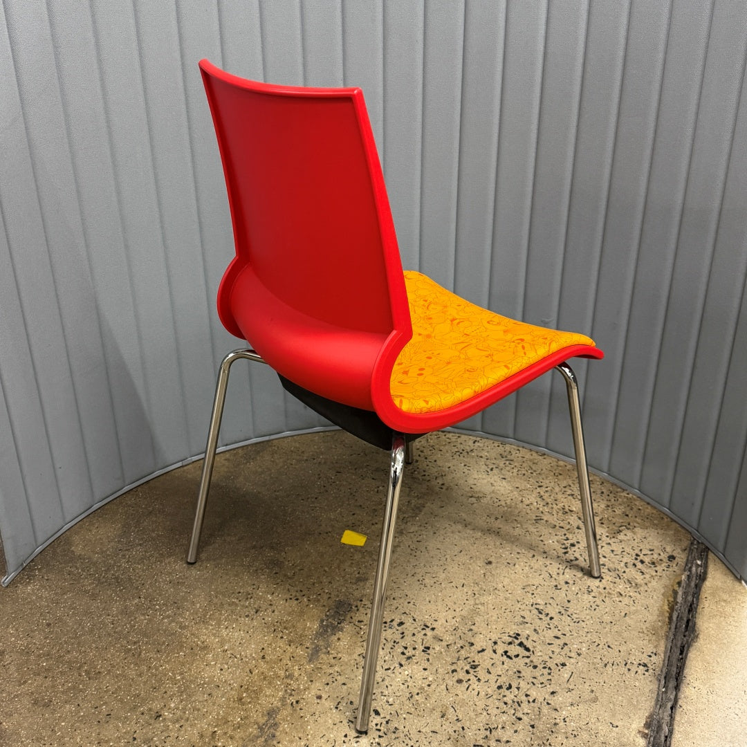 Knoll Gigi Chairs, Red (12)