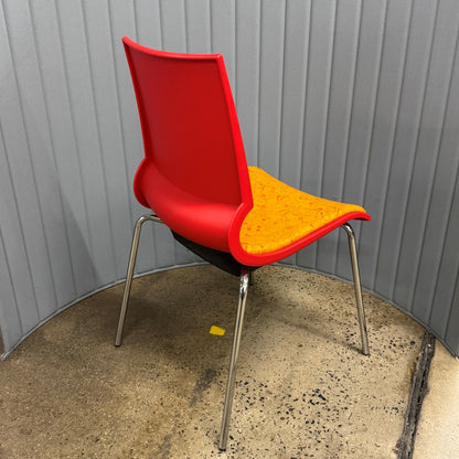 Knoll Gigi Chairs, Red (12)